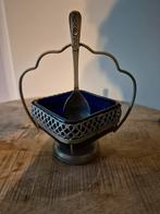 Antieke kobalt blauwe suikerpot, Antiek en Kunst, Ophalen of Verzenden