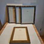 ZGAN 3x fotolijst 29x35 cm/1x 29x23 cm bronzen fotolijst, Ophalen of Verzenden, Zo goed als nieuw