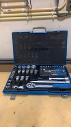 Gedore 19 V20U-10 Dopsleutelset 1/4"+1/2" 50-dlg 4-30 mm, Ophalen of Verzenden, Zo goed als nieuw