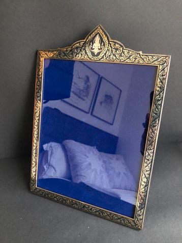 Zilveren Thaise Fotolijst - Vintage Groot Formaat beschikbaar voor biedingen