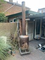 Rvs tuinhaard verijdbaar, Tuin en Terras, Tuinhaarden, Ophalen of Verzenden, Zo goed als nieuw