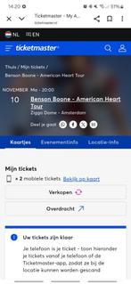 Benson boone (vanavond), Tickets en Kaartjes, Twee personen, November