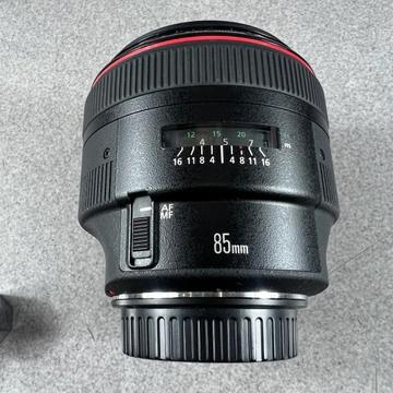 Canon Lens EF 85mm | 1:1.2L II USM | in doos+kap | 394573, Ophalen of Verzenden, Zo goed als nieuw, Telelens