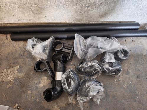 Restpartij steigerbuiskoppeling zwart, Doe-het-zelf en Verbouw, IJzerwaren en Bevestigingsmiddelen, Zo goed als nieuw, Overige typen