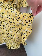Zomers geel jurkje met bloemen Loavies Maat M, Kleding | Dames, Jurken, Maat 38/40 (M), Geel, Ophalen of Verzenden, Boven de knie
