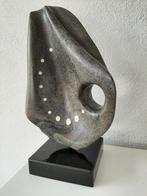 ABSTRACT BEELD uit AFRIKAANS SERPENTIJN. Handgevormd., Ophalen