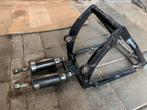 Harley Softail achterbrug met schobrekers en as, Motoren, Ophalen, Gebruikt