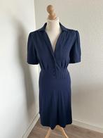 King Louie maat XL blauwe milano diner dress 2618, Blauw, Maat 46/48 (XL) of groter, Ophalen of Verzenden, Zo goed als nieuw
