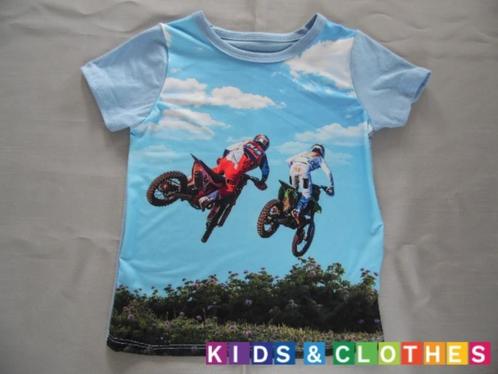 T Shirt met Motor Print 104, Kinderen en Baby's, Kinderkleding | Maat 104, Nieuw, Jongen, Shirt of Longsleeve, Ophalen of Verzenden
