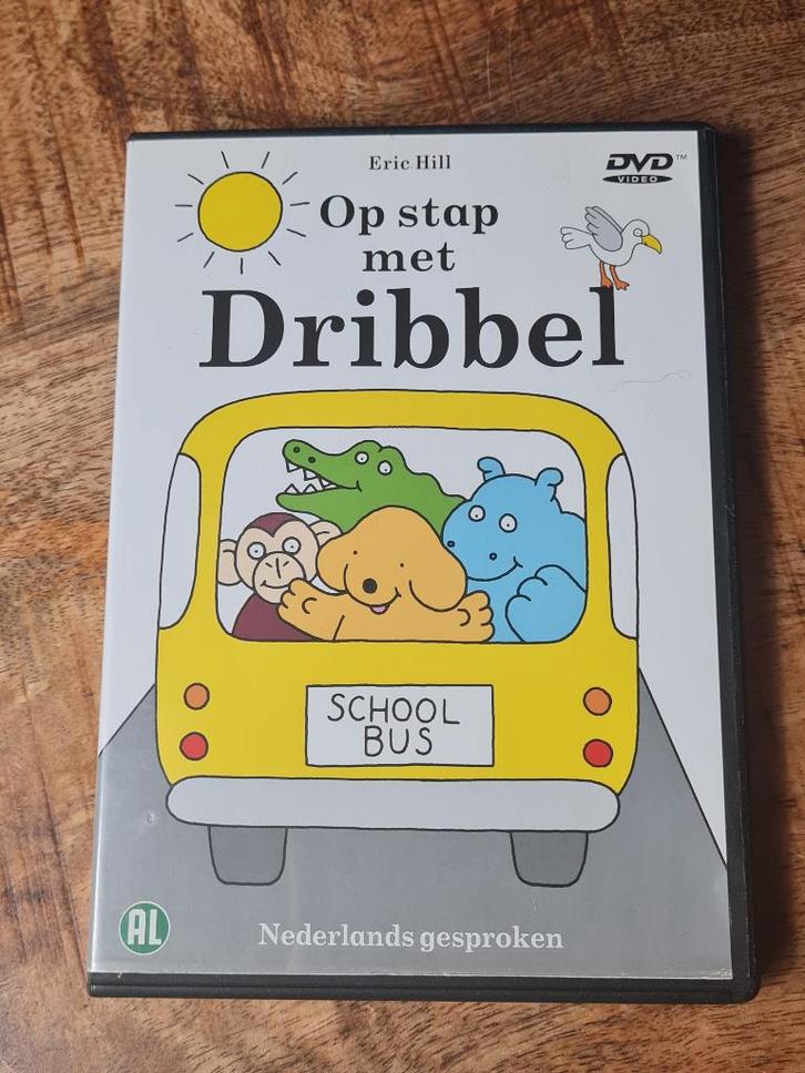 DVD Dribbel - Op Stap met Dribbel NL, Cd's en Dvd's, Dvd's | Kinderen en Jeugd, Zo goed als nieuw, Film, Avontuur, Alle leeftijden