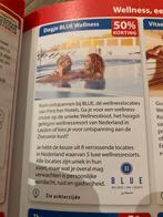 Dagje Blue Welness 50% korting, Tickets en Kaartjes, Kortingen en Cadeaubonnen, Twee personen, Kortingsbon, Spa of Sauna