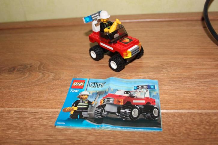 Lego City Brandweerauto 7241, Kinderen en Baby's, Speelgoed | Duplo en Lego, Zo goed als nieuw, Lego, Complete set, Ophalen of Verzenden