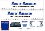 Vrachtauto decal 1:50 Baltes Transport Bathmen, Verzenden, Nieuw, Bus of Vrachtwagen, Overige merken