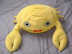 IKEA KRAB KORALL KRABBA VELOURS GEEL MET ACHT POOTJES, Ophalen of Verzenden, Nieuw, Overige typen