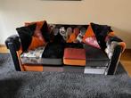 Modern Chesterfield Patchwork bankstel, Huis en Inrichting, Ophalen, Zo goed als nieuw, 75 tot 100 cm, Stof