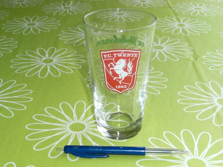 De Grolsch Veste / FC Twente glas, Verzamelen, Sportartikelen en Voetbal, Zo goed als nieuw, Overige typen, F.C. Twente, Ophalen of Verzenden