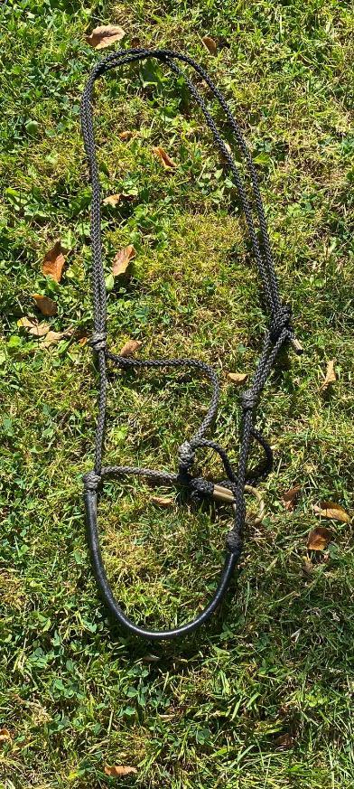 Mini shet touwhalster te koop, Dieren en Toebehoren, Paarden en Pony's | Hoofdstellen en Tuigage, Zo goed als nieuw, Overige soorten