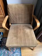 Vintage Retro Chair Armchair Stoel Zetel Fauteuil, Huis en Inrichting, Stoelen, Gebruikt, Hout, Ophalen, Overige kleuren