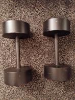 2 vaste dumbels 20kl 40euro zwart hand greep 28mm, Sport en Fitness, Fitnessmaterialen, Ophalen, Zo goed als nieuw, Dumbbell