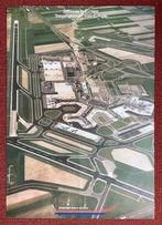 Grote Poster luchtfoto Schiphol, Ophalen of Verzenden, Zo goed als nieuw, Kaart, Foto of Prent