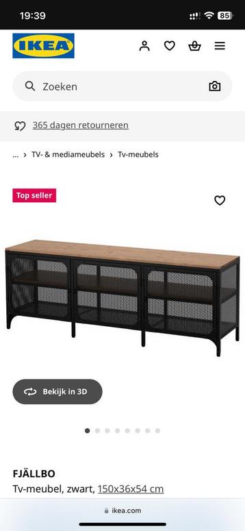 FJÄLLBO tv meubel 2x