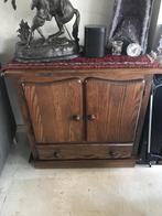 Kast (tv kast)- metalen staande lamp met 3 lampjes en dimmer, Ophalen of Verzenden, 25 tot 50 cm, Minder dan 100 cm