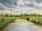 JW Middelkoop 1932-2004 polderlandschap onvoltooid, Ophalen of Verzenden