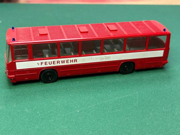 SES Ikarus 260 Einsatzleitung FW IMG7301/2/3, Hobby en Vrije tijd, Modelauto's | 1:87, Zo goed als nieuw, Bus of Vrachtwagen, Overige merken