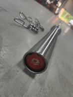 Halterstang set Crossmaxx Powerlifting bar IPF spec, Ophalen, Benen, -, -