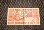 25 Gulden Biljet - 1989 Roodborst (1), Postzegels en Munten, Bankbiljetten | Nederland, Ophalen of Verzenden, 25 gulden, Los biljet