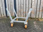 Transportwagen / transportkar , buizen , pijpen , leidingen, 100 liter of meer, Ophalen, Zo goed als nieuw, Transportkar