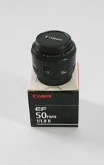 Canon EF 50mm f/1.8 II objectief, Ophalen, Zo goed als nieuw, Standaardlens