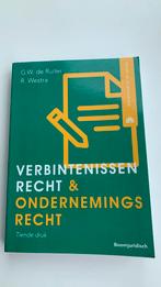 Wim de Ruiter - Verbintenissenrecht & ondernemingsrecht, Ophalen of Verzenden, Zo goed als nieuw, Wim de Ruiter; Robert Westra