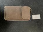 Nieuw portemonnee clutch tasje bruin beige michelle, Ophalen of Verzenden, Nieuw, Bruin, Overige merken