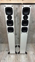 Mooie Tangent luidsprekers wit, Ophalen, Gebruikt, 120 watt of meer, Front, Rear of Stereo speakers