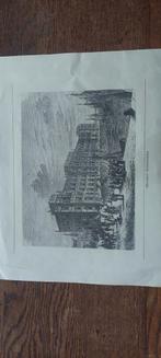 3 oude gravures., Antiek en Kunst, Kunst | Etsen en Gravures, Ophalen of Verzenden