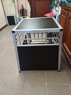 Autohondenbench, hoogte 70 cm, breedte 56 cm , lengte 80 cm, Dieren en Toebehoren, Hondenbenches, Ophalen, Gebruikt