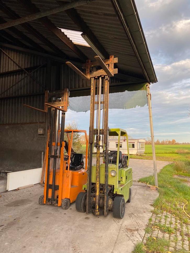 Clark Lpg Heftruck  Sichelschmidt Elektrische Heftruck, Zakelijke goederen, Machines en Bouw | Heftrucks en Intern transport, Heftruck