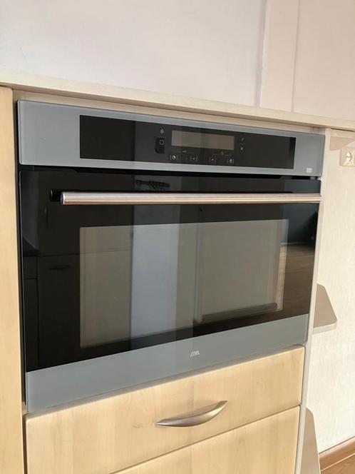 Etna CM751ZT inbouw combimagnetron, Witgoed en Apparatuur, Ovens, Gebruikt, Oven, 45 tot 60 cm, 45 tot 60 cm, Stoom, Ophalen