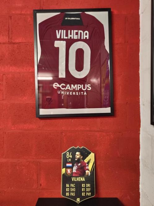 Tonny Vilhena / Salernitana - Match issued/prepared shirt, Verzamelen, Sportartikelen en Voetbal, Zo goed als nieuw, Shirt, Feyenoord