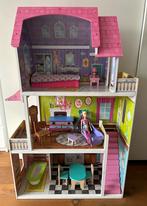 KidKraft poppenhuis barbiehuis incl. meubels | speelgoedhuis, Poppenhuis, Gebruikt, Ophalen