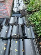 Dakpannen voor op een kapschuur, Ophalen, Steen of Klei, Zwart, Dakpannen