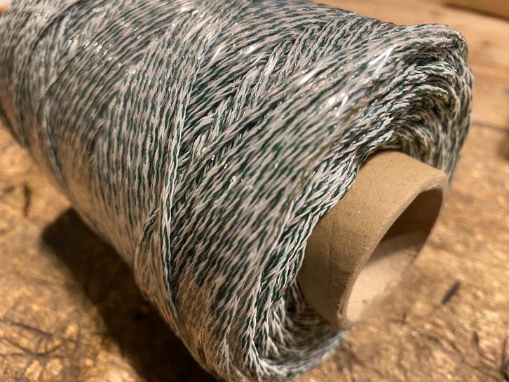 SCHRIKDRAAD BRAIDED rollen a 200mtr., Dieren en Toebehoren, Stalling en Weidegang