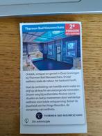 Kortingsbon voor Thermen Bad Nieuweschans, Tickets en Kaartjes, Twee personen, Kortingsbon, Spa of Sauna