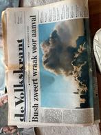 Historische Kranten Collectie - 9/11, Irak Oorlog, Verzenden, Gelezen, Krant