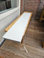 NIEUWE(!) witte kunststof vensterbank 150x30cm(zelf op maat), Doe-het-zelf en Verbouw, Platen en Panelen, Nieuw, Overige materialen