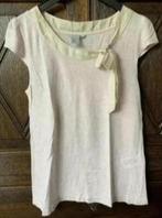 Zacht-roze, rose zomertop, topje zijden bies strikje; M; H&M, Maat 38/40 (M), Ophalen of Verzenden, Zo goed als nieuw, Korte mouw