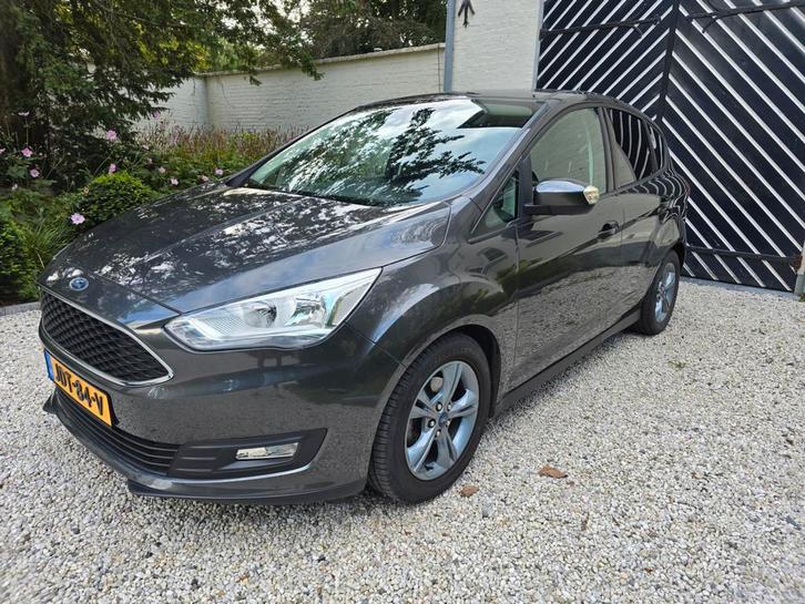 Ford C-MAX 1.0 Titanium Trekhaak lage kilometerstand, Auto's, Ford, Bedrijf, Te koop, C-Max, ABS, Achteruitrijcamera, Airconditioning