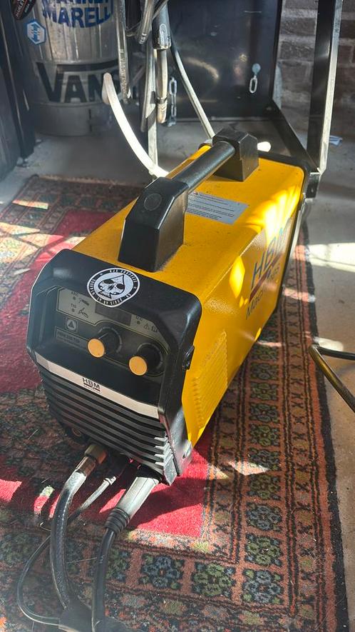 HBM Tig 200 lasapparaat, Doe-het-zelf en Verbouw, Gereedschap | Lasapparaten, Zo goed als nieuw, Tig, 150 tot 250 ampère, Ophalen of Verzenden