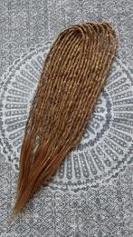 10 Henlon synthetische dreadlocks 65 cm warm blond Textured, Sieraden, Tassen en Uiterlijk, Uiterlijk | Haarverzorging, Nieuw